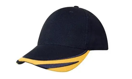 Headwear Bhc W/peak Trim & Fmbroidery X12 - 4072 Headwear Professionals